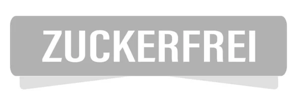 Zuckerfrei — Stock Photo, Image