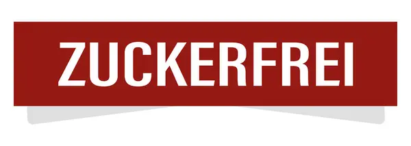 Zuckerfrei — Foto Stock