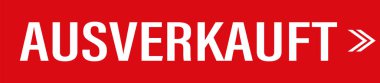 ausverkauft 