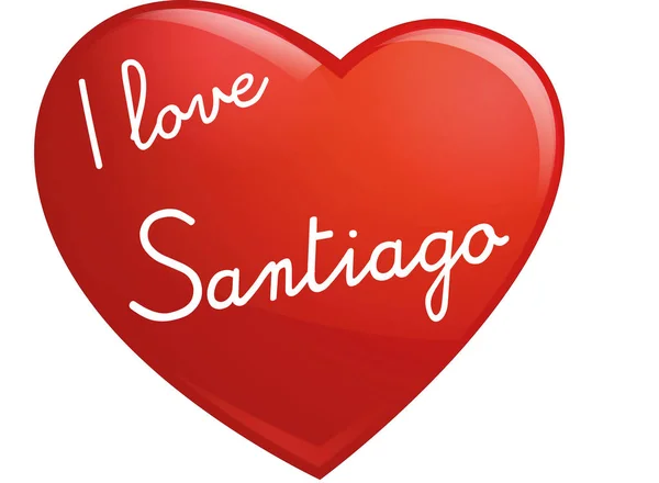 Santiago — Stock fotografie
