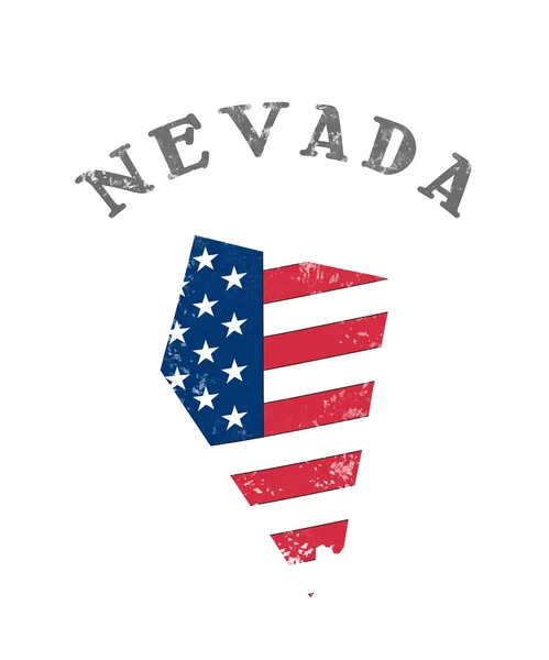 State Flag Nevada — Stock Photo, Image