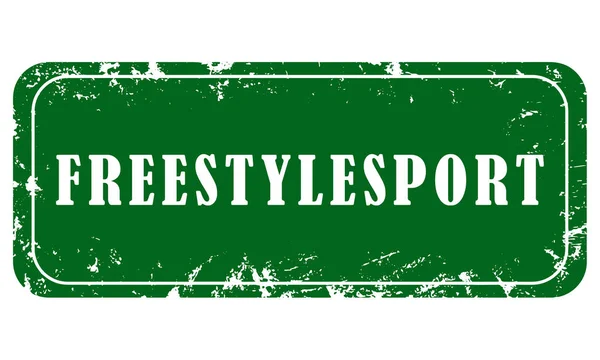 Web Grungy Stempelsport Freestylesport — Stockfoto