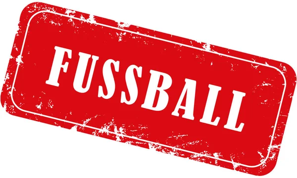 Web Sračkante Razítko Sport Fussball — Stock fotografie