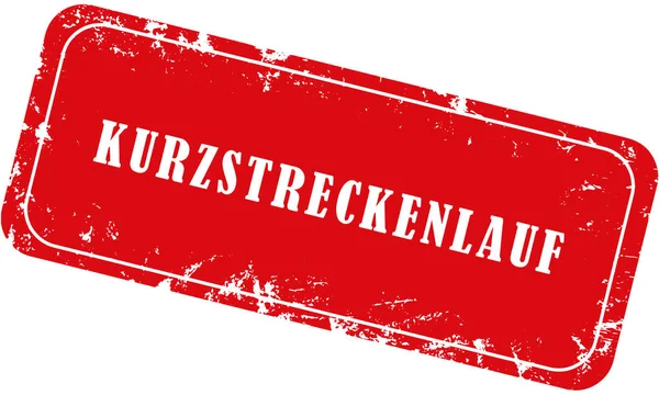 Web Grungy Stamp Sport Kurzstreckenlauf — Stock Photo, Image