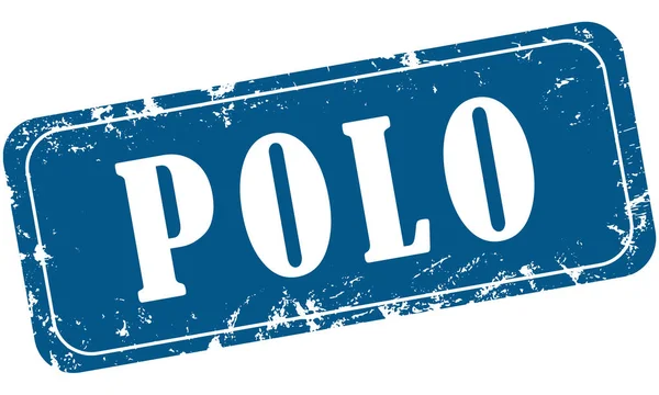 Web Nieczysty Pieczęć Sport Polo — Zdjęcie stockowe