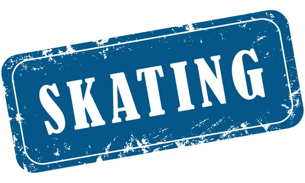 Web Nieczysty Pieczęć Sport Skating — Zdjęcie stockowe