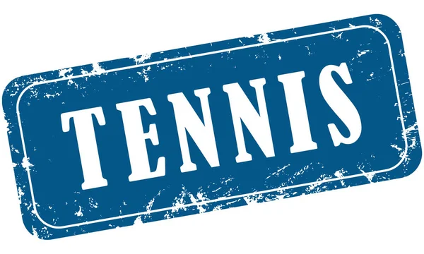 Web Grungy Stamp Sport Tenis — Foto de Stock