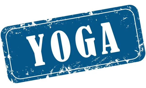 Web Grungy Stempel Sport Yoga — Stockfoto