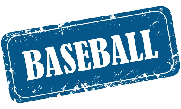 Web Grungy Stamp Sport Beisebol — Fotografia de Stock