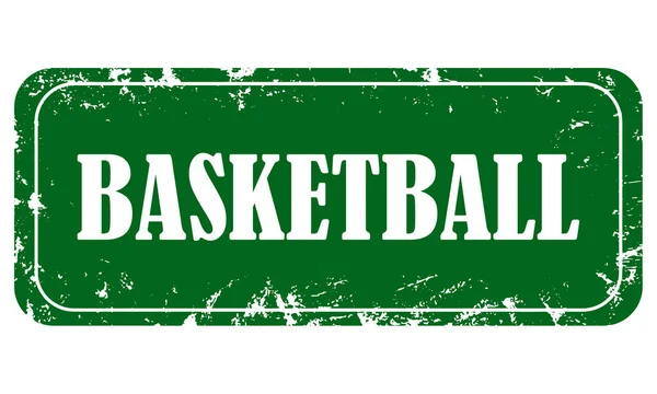 Web Sračkante Razítko Sport Basketbal — Stock fotografie