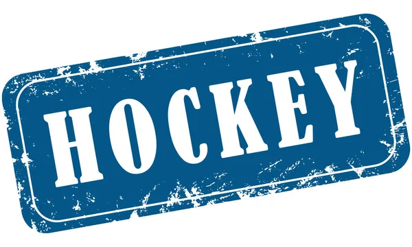 Web Grungy Stämpel Sport Hockey — Stockfoto