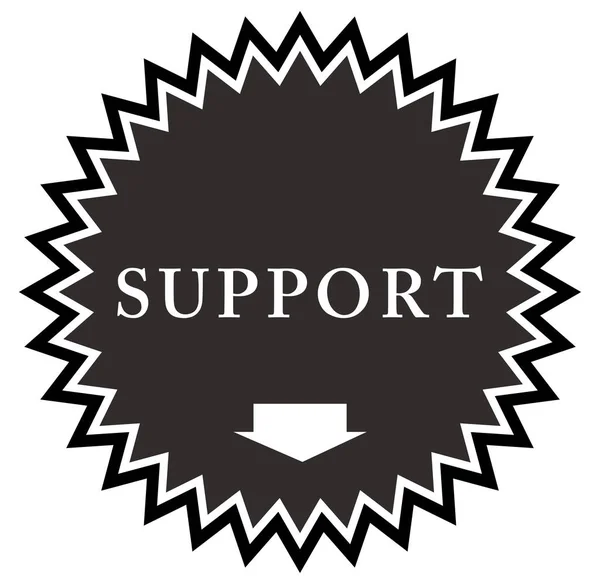 Support web autocollant bouton — Photo