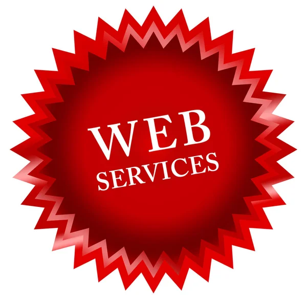 Web Services web Sticker Button