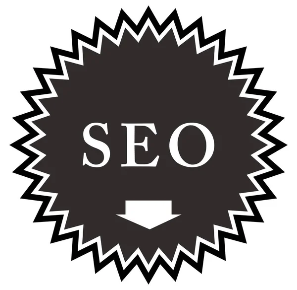 SEO web Sticker Button — Stock Photo, Image