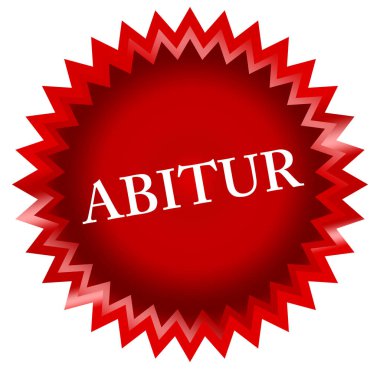 Abitur web Sticker Buton