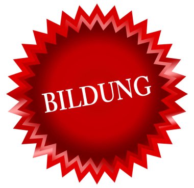 Bildung web Sticker Düğmesi
