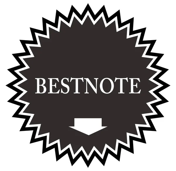Bestnote Web sticker knop — Stockfoto