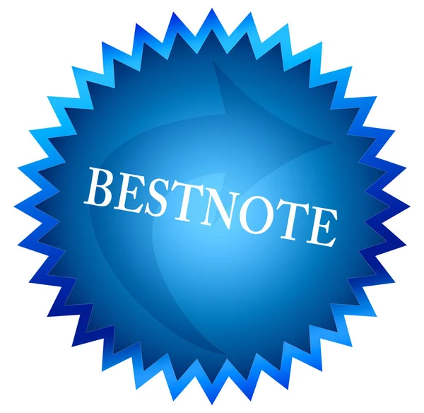 Bestnote Web przycisk naklejki — Zdjęcie stockowe