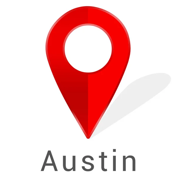 Etiqueta engomada web Austin —  Fotos de Stock