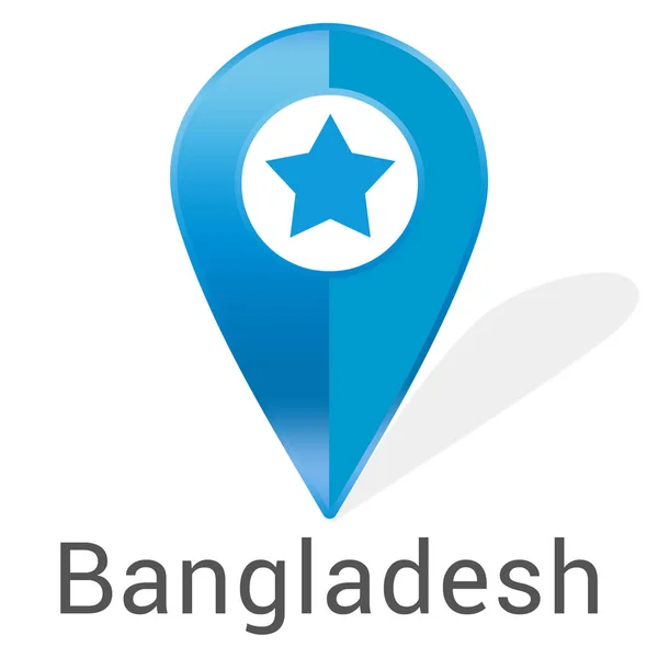 Naklejka web Label Bangladesh — Zdjęcie stockowe