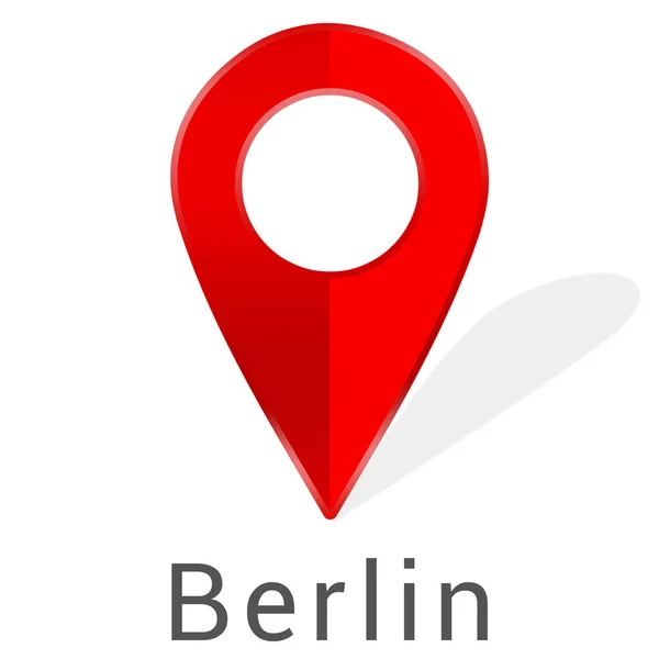 Etichetta web Adesivo Berlino — Foto Stock