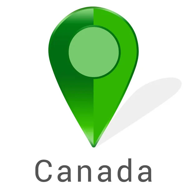 Web Label Sticker Canada — стокове фото