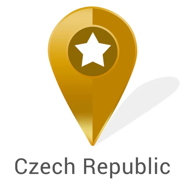 ウェブラベルシール｜チェコ共和国 — ストック写真