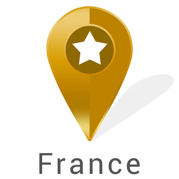 Étiquette web Autocollant France — Photo