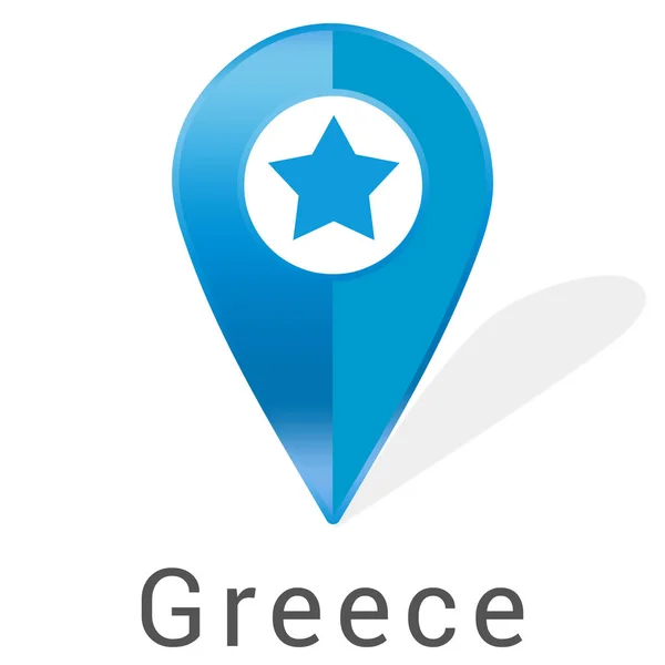 Web Label Sticker Greece — стокове фото