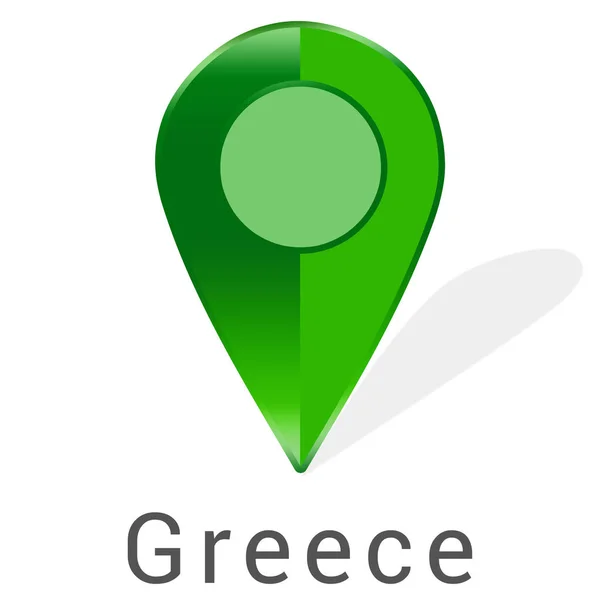 Web Label Sticker Greece — стокове фото