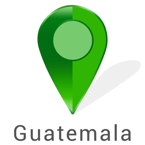 Web címke matrica Guatemala — Stock Fotó