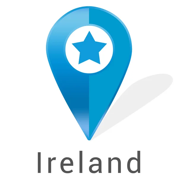 网络标签贴纸爱尔兰 — 图库照片
