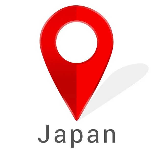 Etiqueta web etiqueta Japão — Fotografia de Stock