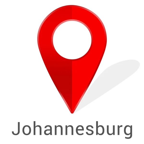 Webb etikett klistermärke Johannesburg — Stockfoto