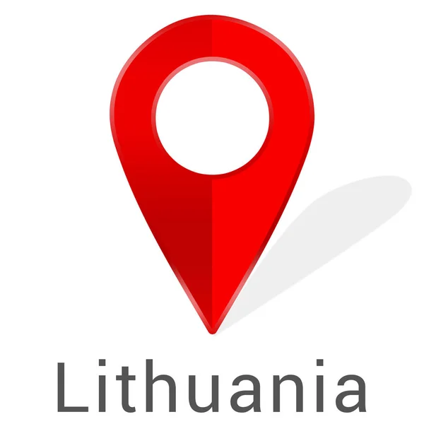 Web Label Sticker Литва — стокове фото