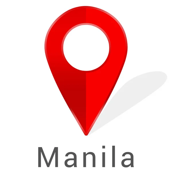 Web Label Sticker Manila — стокове фото