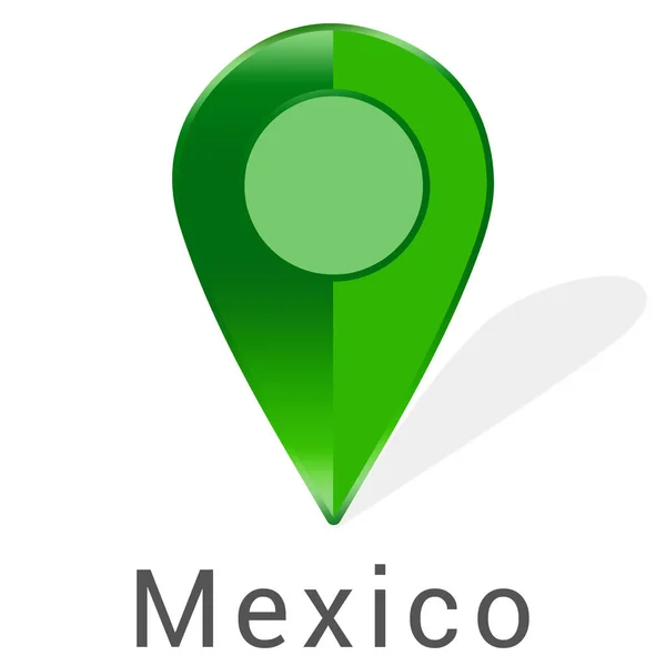 Etiqueta web Etiqueta México — Foto de Stock
