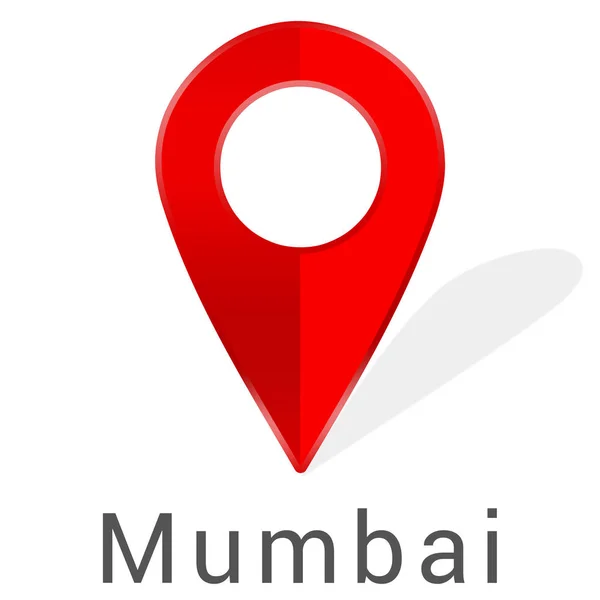 Etiqueta web Etiqueta Mumbai — Fotografia de Stock