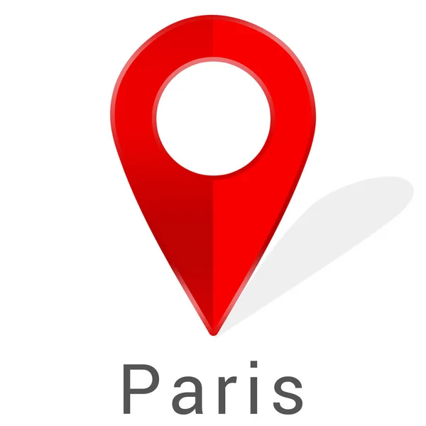 Веб-сайт Стикер Париж — стоковое фото