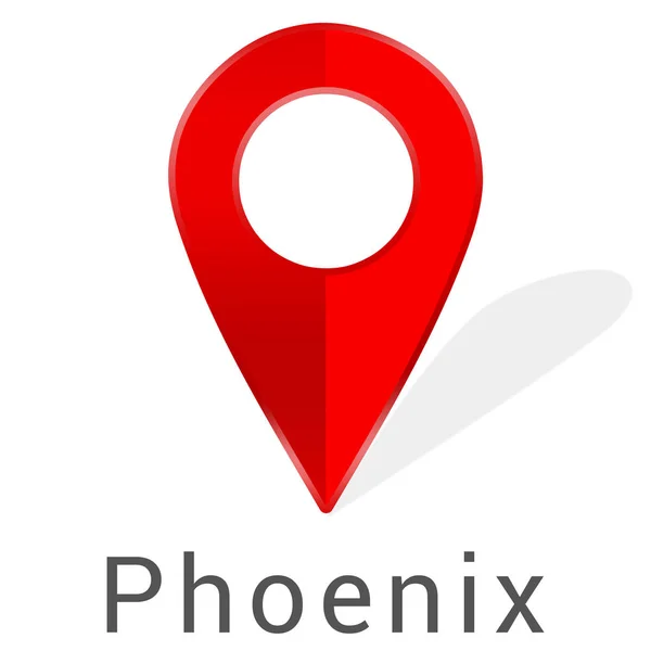 Web label sticker Phoenix — Stockfoto
