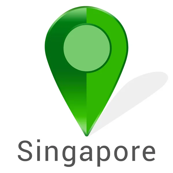 Web Etiketi Singapur — Stok fotoğraf