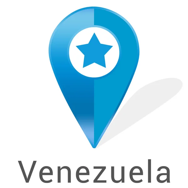 Web Label Sticker委内瑞拉 — 图库照片