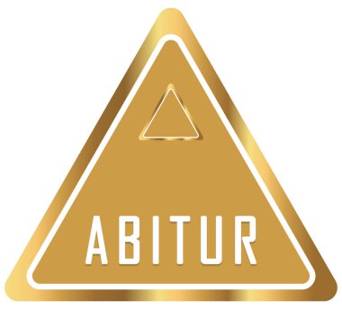 Abitur web Sticker Buton