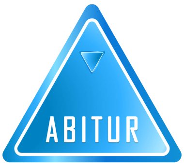 Abitur web Sticker Buton