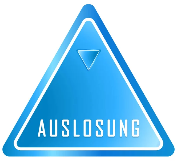 Auslosung web Sticker Button — Stockfoto