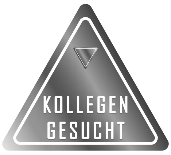 Kollegen gesucht web Autocollant Bouton — Photo