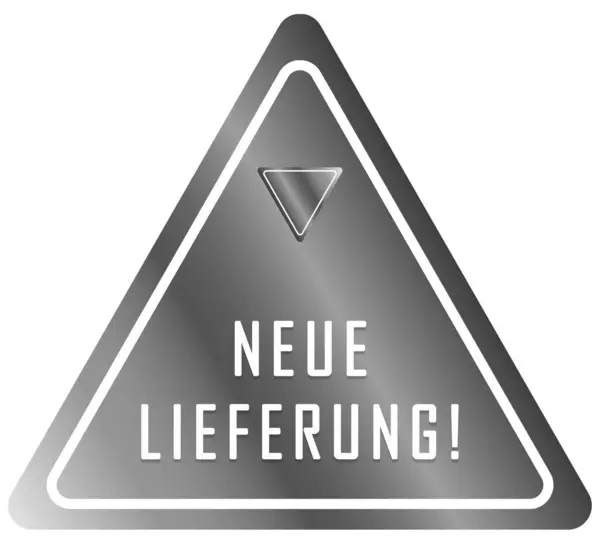 Neue Lieferung! web Sticker Button — Stockfoto