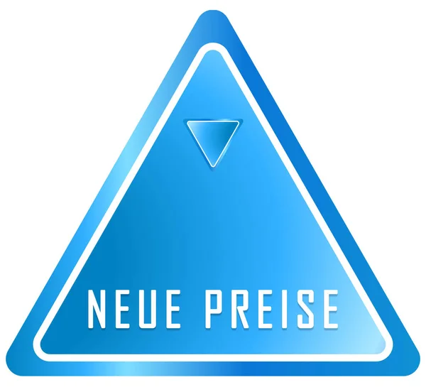 Neue Preise web Sticker Button — 스톡 사진