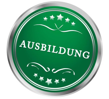 Ausbildung web Sticker Button