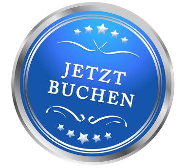 Jetzt buchen web Sticker Button